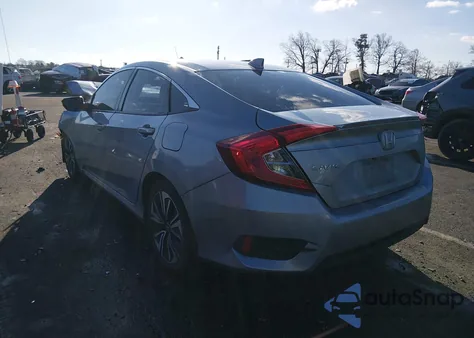 2016 Honda Civic Ex-L from USA, damaged, VIN 19XFC1F77GE210009